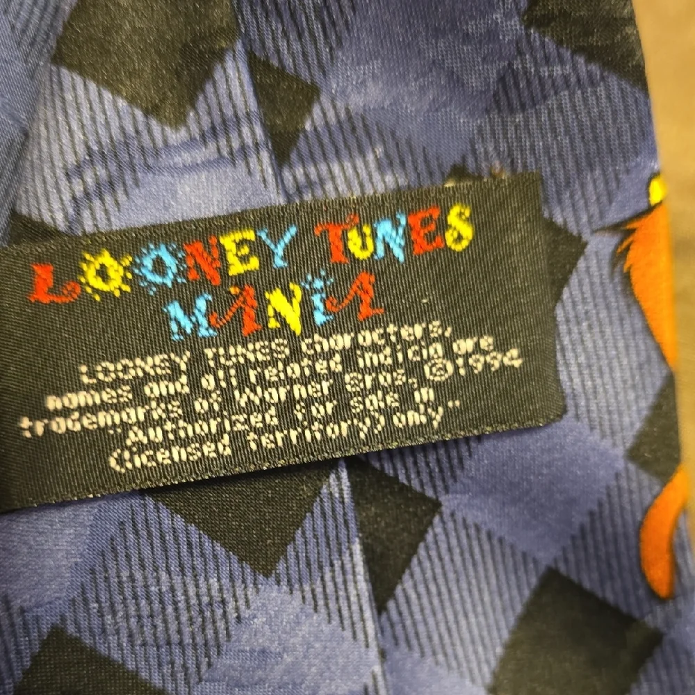 Blue Cartoon‎ Character Tie